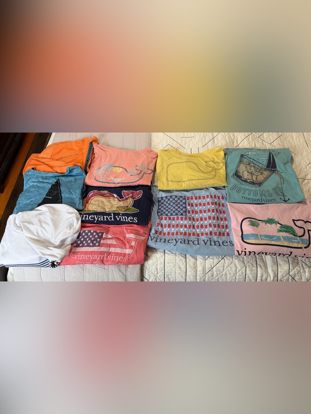 Mens Vineyard Vines 4xb/4xt lot